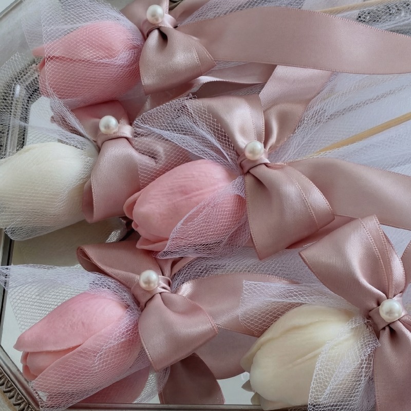 5pcs Tulip Scented Candle on B - đánh giá và giá Home Fragrance Gift